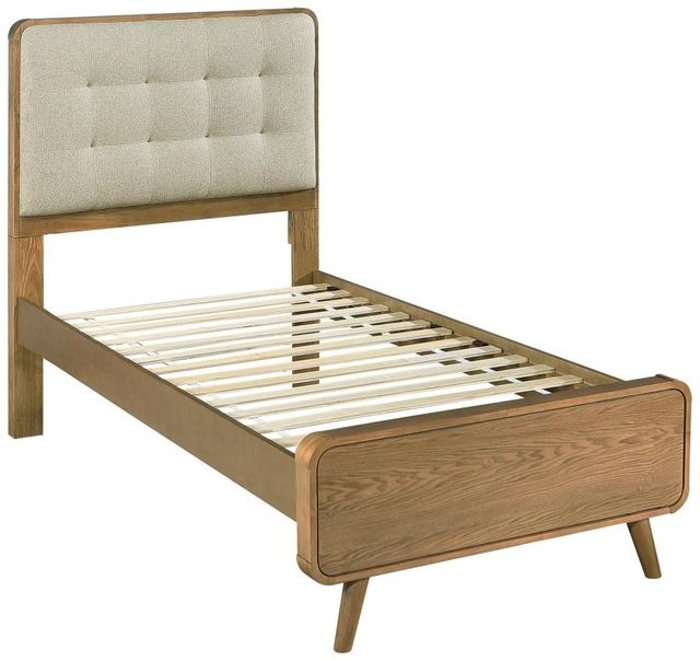 Coaster® Robyn 5-Piece Cool Beige/Light Ash Twin Bedroom Set-1