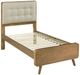 Coaster® Robyn 5-Piece Cool Beige/Light Ash Twin Bedroom Set-1