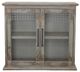 Vintage Furniture Lane 2-Door Console with Glass-0