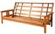 Kodiak Furniture Monterey Oregon Trail Saddle/Butternut Queen Futon with Mattress-1