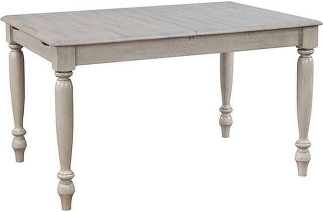 Winners Only® Ridgewood Oat Top Dining Table with Gray Base-0