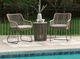 Signature Design by Ashley® Majors Beach 3-Piece Beige Aluminum/Fabric Outdoor Table Set-1