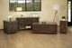 International Furniture Direct Mezcal Brown Chairside Table-1