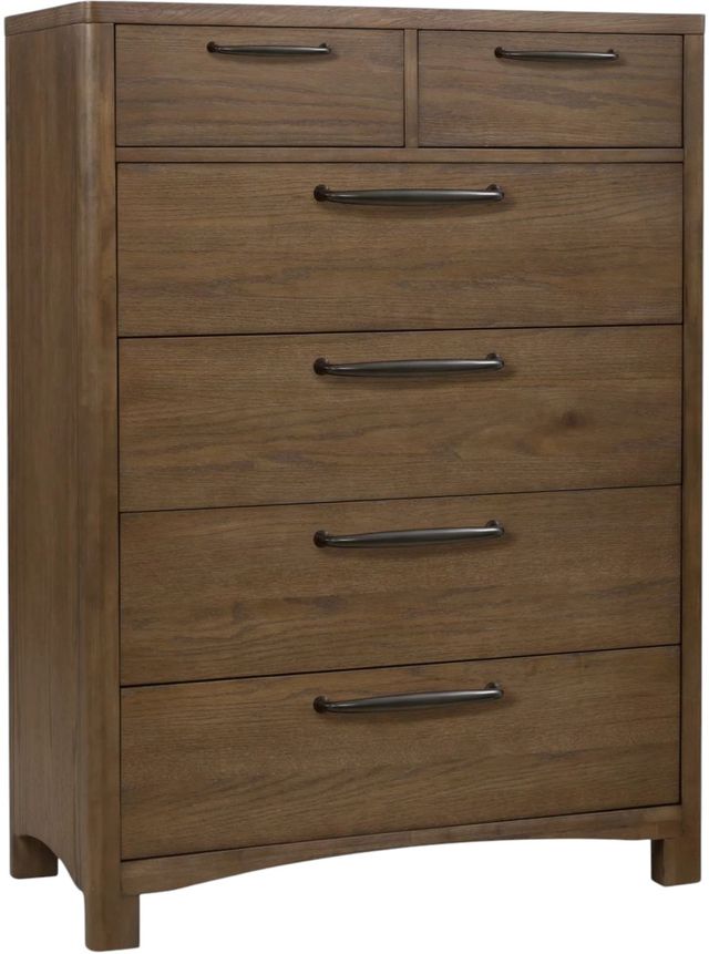 Modus Furniture Arden Tavern Brown 6-Drawer Chest-0