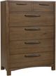 Modus Furniture Arden Tavern Brown 6-Drawer Chest-0