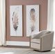 Crestview Collection Bari 2-Piece Beige/Gray Wall Art Set-1