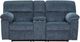 Affordable Furniture 1400 Wow Navy Manual Reclining Loveseat-2