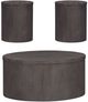 Liberty Furniture Modern Farmhouse 3-Piece Dusty Charcoal Occasional Table Set-0