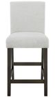 New Classic® Home Furnishings Carissa Espresso/Stone Counter Dining Chair-2