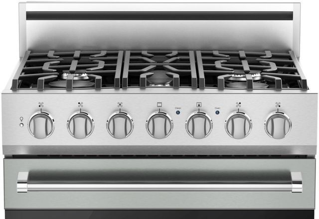 Viking® 3 Series 30" Arctic Grey Pro Style Dual Fuel Liquid Propane Range-1