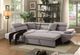 ACME Furniture Jemima 2-Piece Gray Left-Arm Facing Chaise Sectional-1