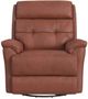 Flexsteel® Customizable Sophisticated Power Swivel Gliding Recliner with Power Headrests and Lumbar-1