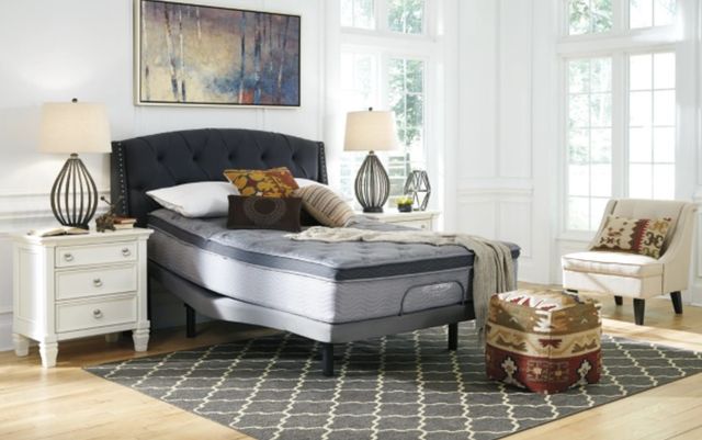 Sierra Sleep® By Ashley® Augusta 2-Piece 12" Euro Top and Good Adjustable Base King Mattress Set-3