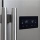 FORNO® Salerno 33" 15.6 Cu. Ft. Stainless Steel Built-In or Freestanding Side-by-Side Refrigerator-1