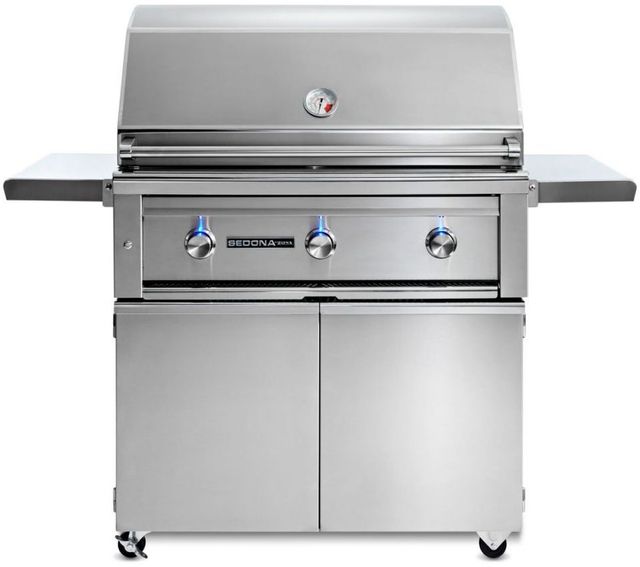 Lynx® Sedona 36" Stainless Steel Freestanding Grill-0