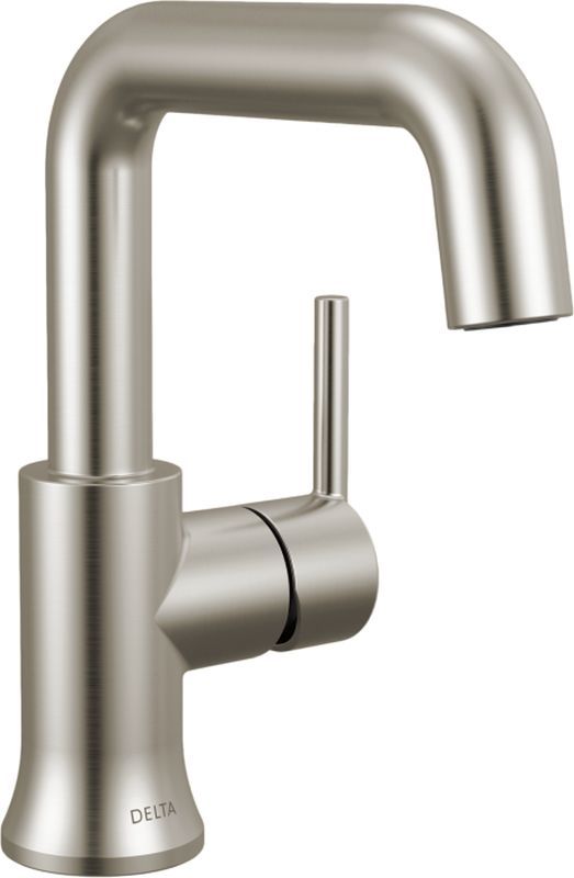 Delta Trinsic® Stainless Single Handle Lever Bathroom Faucet-0