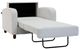 Luonto® Furniture Flex White Cot Size Chair Sleeper-0