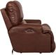 Catnapper® Wembley Walnut Leather Power Lay Flat Recliner with Power Adjustable Headrest and Lumbar Support-3