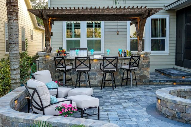 Sunset West La Jolla Espresso Aluminum Outdoor Club Chair with Canvas Flax Cushion-3