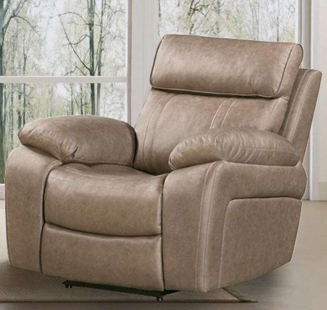 Parker House® Theon Stokes Toffee Manual Glider Recliner-1