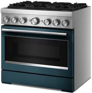 KitchenAid® 36" Agave Pro Style Dual Fuel Range with No Preheat Air Fry Mode -4