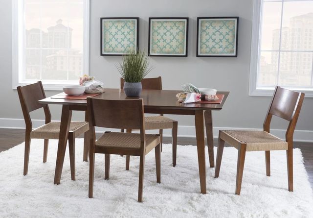 Powell® Cosgrove 5-Piece Brown/Natural Dining Set-1