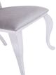 VIG Furniture Modrest Bonnie 2-Piece Gray Velvet Dining Chair Set-4