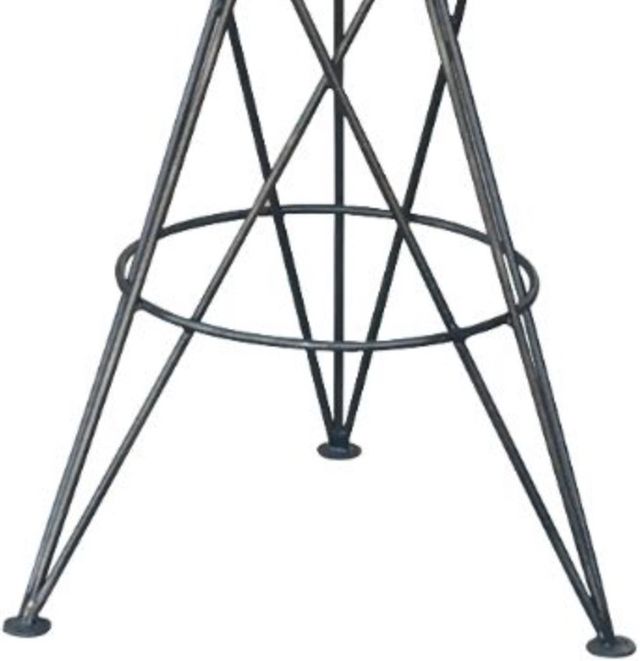 Jaipur Furniture Ravi Range Black/Brown Star Bar Stool -1
