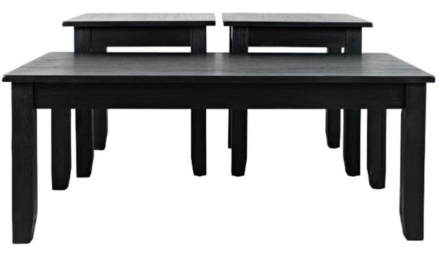 Jofran Inc. Eros 3-Piece Black Occasional Table Set-1