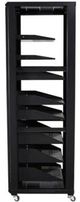 Sanus® Component Series Black 36U Component Rack-4