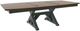 Mavin Customizable 42" x 72" Boat Extendable Dining Table with 18" Leaf-0