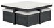 Crown Mark Marta 5-Piece Black/Gray/White Coffee Table Set-0
