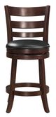 Mazin Furniture Edmond Cherry Swivel Counter Height Chair-0