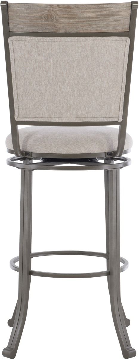 Powell® Franklin Champagne/Pewter Bar Stool-4