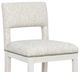 Fairfield® Customizable Arie Bar Stool with Linen Legs-4
