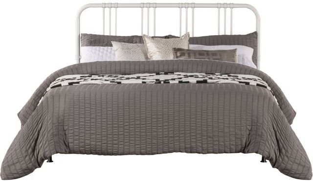 HH2 Home Dakota Soft White King Headboard and Footboard Set-1