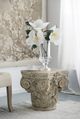 A & B Home Clear Livie Urn Vase-5