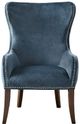 Olliix by Madison Park Blue Hancock Button Tufted Back Accent Chair-0