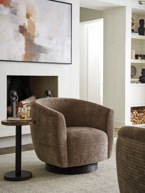 Lexington Home Customizable Zanzibar Haviland Swivel Chair-3