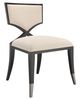 Caracole® First Dark Chocolate/Ivory Dining Side Chair-0