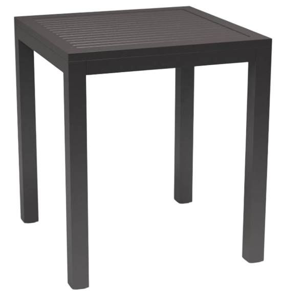 Sunset West Vegas Graphite Metal Outdoor Pub Table-0