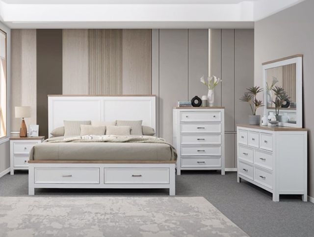 Crown Mark Aston White Chest-1