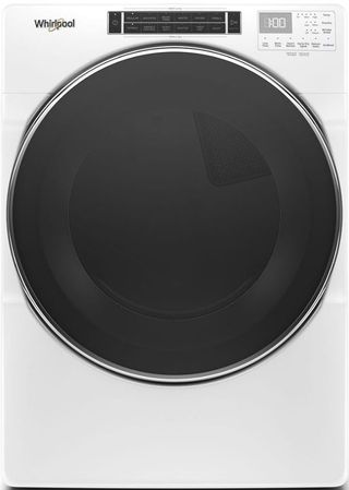 Whirlpool® 7.4 Cu. Ft. White Front Load Gas Dryer