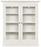 Hammary® Structures White Double Mid Height Display Cabinet-0