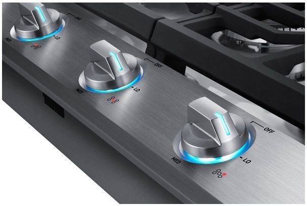 Samsung 36" Stainless Steel Gas Cooktop-7