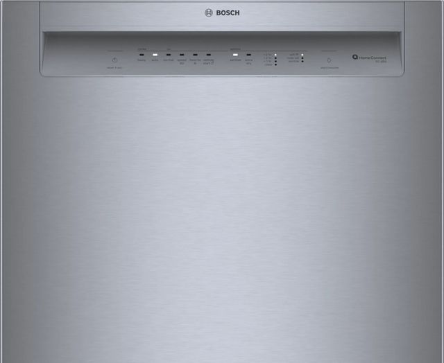 Bosch® 100 Series 24" Stainless Steel Front Control Built In Dishwasher-3