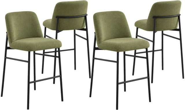 New Classic® Home Furnishings Erik 4-Piece Green Bar Stool Set-0