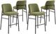 New Classic® Home Furnishings Erik 4-Piece Green Bar Stool Set-0