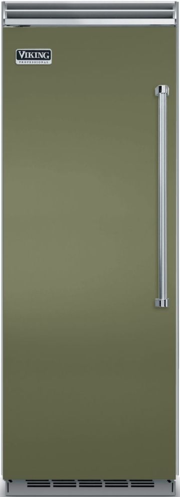 Viking® 5 Series 30 in. 17.8 Cu. Ft. Cypress Green Column Refrigerator-0