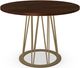 Amisco Customizable Calypso Dining Table with 42" Solid Birch Top -4